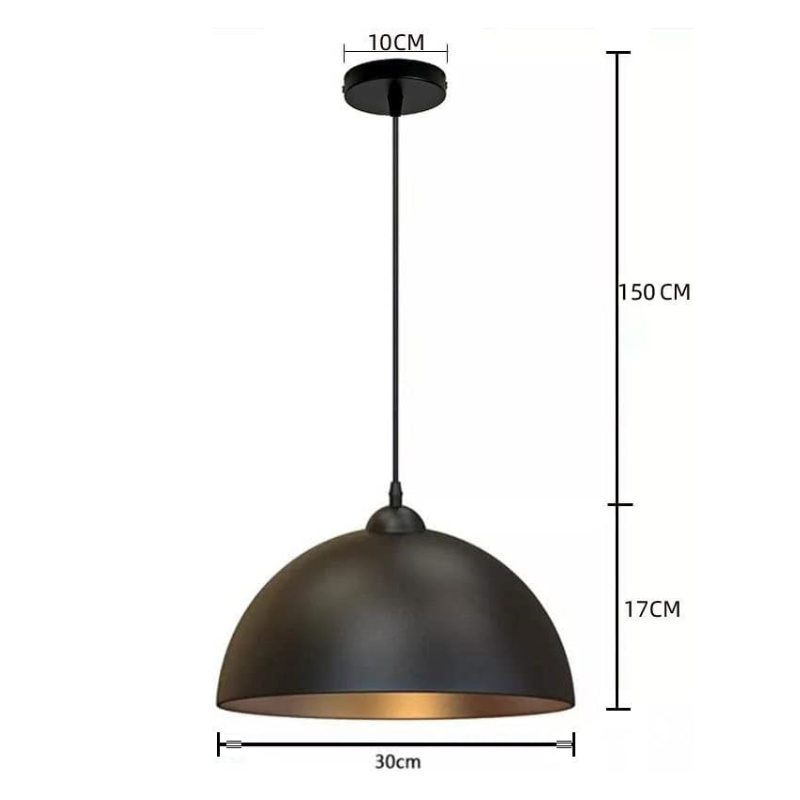 Suspension industrielle BOWL